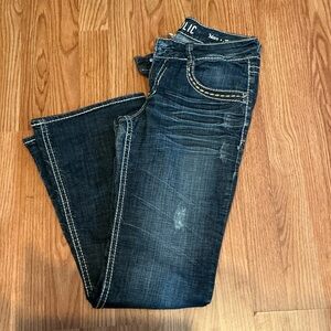 Hydraulic Women's Dark Blue Boot Cut Jeans size 11/12